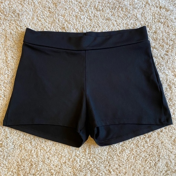 Bebe Black dress short shorts size small - Picture 1 of 9